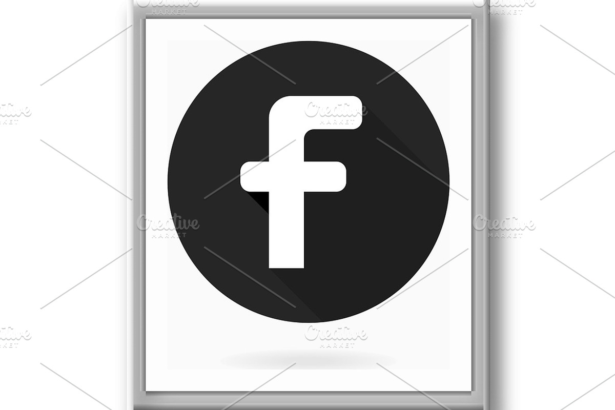 Letter F Vector Icon With Flat, a Texture Graphic by FineArtStudio (Photo 2 of 3)
