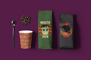 Creepy Creatures Halloween Set, a Pattern Graphic by MelanieTaylorARTIST (Thumbnail 6 of 7)