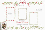 Watercolor Christmas Floral Bows, a Decorative Illustration by Grace Noboa Illustrations (Thumbnail 15 of 24)