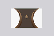 Business Card minimalist Brown, a Business Card Template by dulchaer29 (Thumbnail 3 of 3)