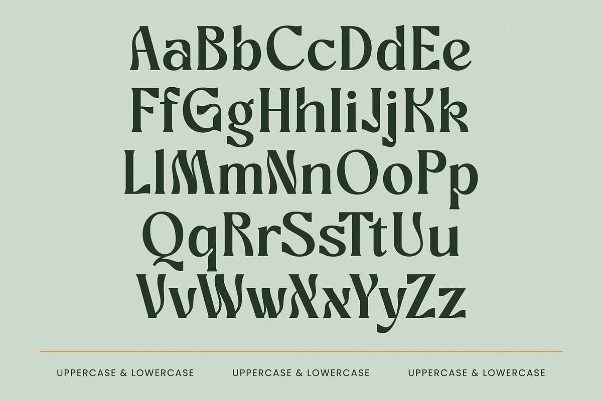 Bottarie Freestyle Display Font, a Serif Font by timelesstype.co (Photo 18 of 20)