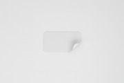 Rectangular Sticker Mockup, an Advertising Mockup by Qaleb Studio (Thumbnail 2 of 2)