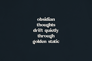 Quindle – Retro Serif Display Font, a Serif Font by Only Fonts (Thumbnail 3 of 11)