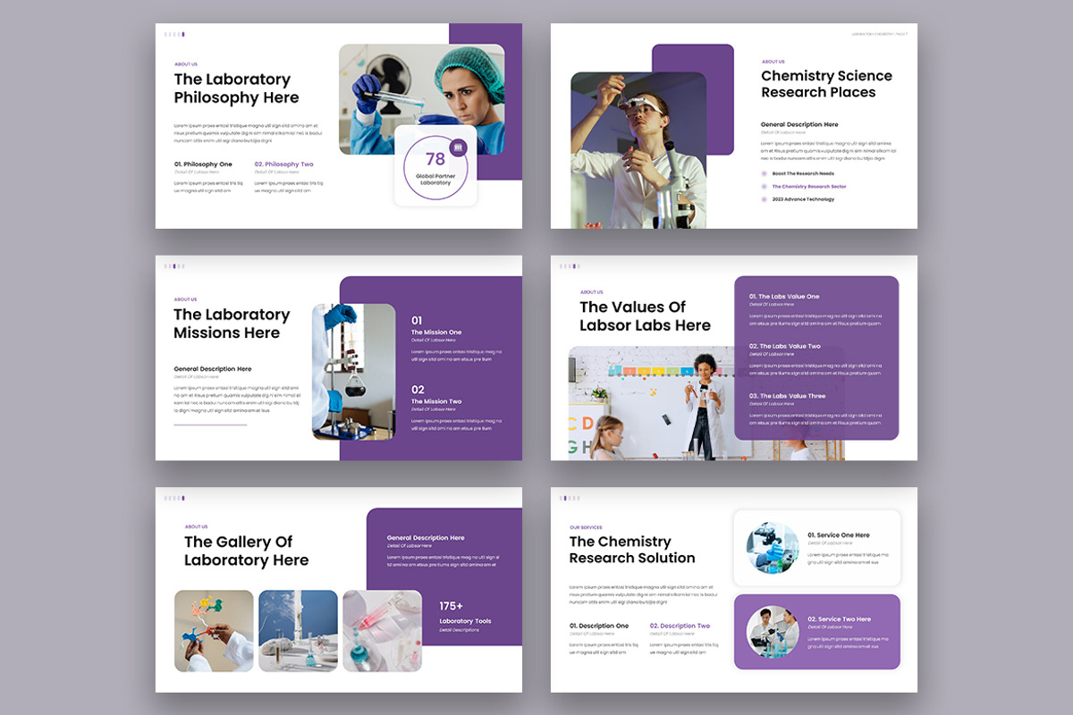 Labsor Laboratory Chemistry GSL, a Presentation Template by kerismaker (Photo 5 of 6)