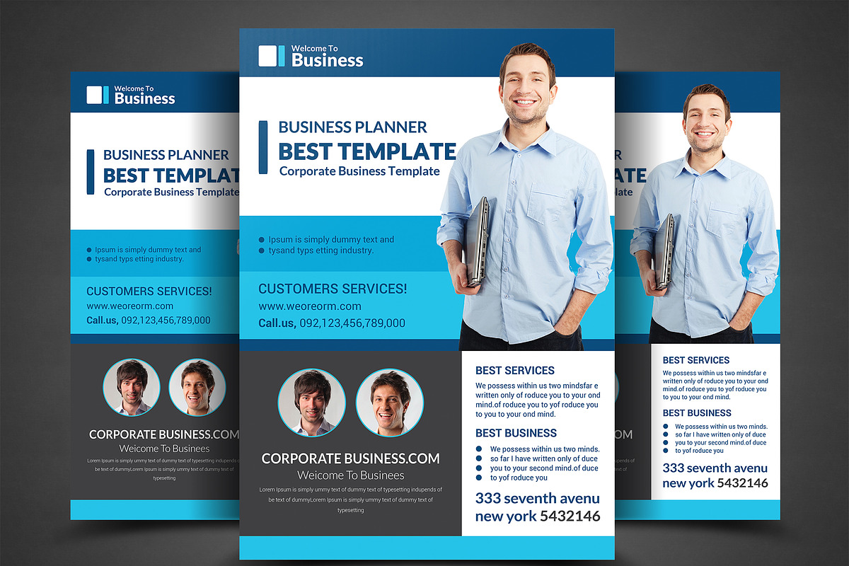 Business Inovation Flyer Psd, a Flyer Template by AfzaalGraphics (Photo 1 of 4)