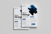 We Are Hiring Flyer Template, a Flyer Template by mrPixelLab (Thumbnail 2 of 2)