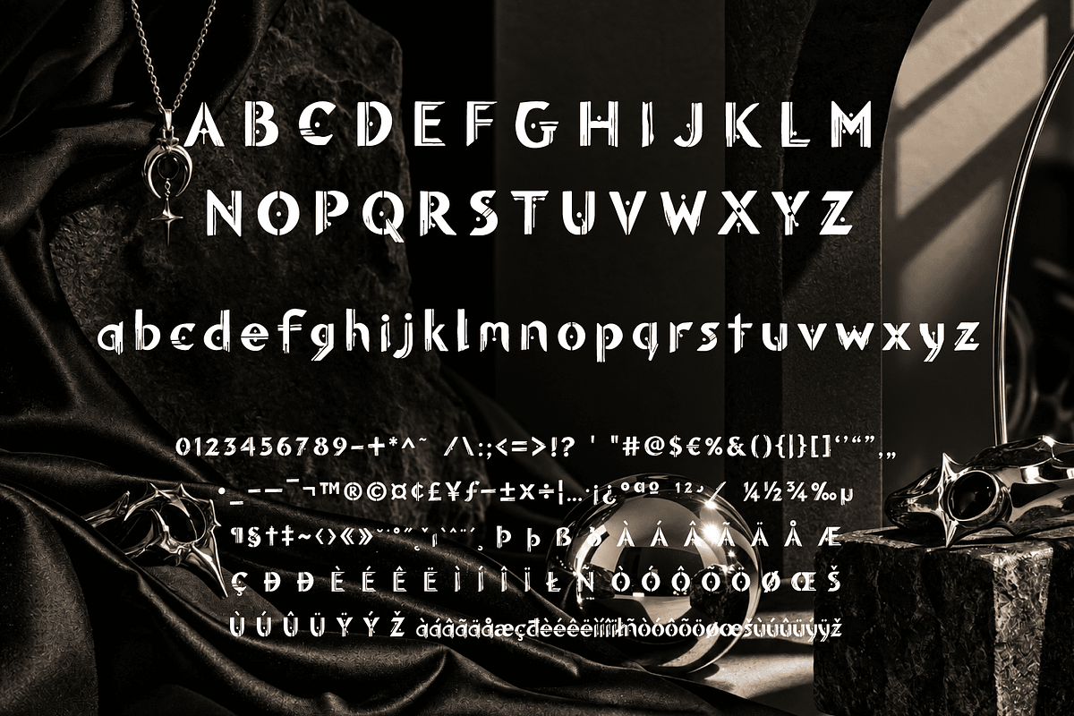 Noctavell Gothic Font, a Handwritten Font by Letterhanna Studio (Photo 2 of 9)