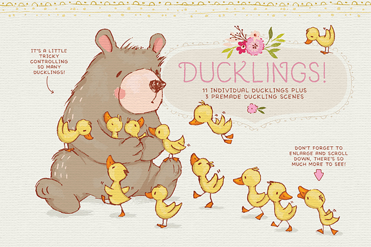 Spring Adventures Designers Kit, an Animal Illustration by Lisa Glanz (Photo 3 of 7)