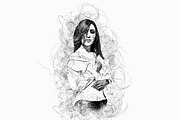 Photo To Sketch Photoshop Action, an Action Add-On by Studio Retouch (Thumbnail 8 of 11)