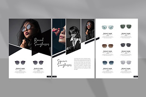 Sunglasses Product Catalog Template