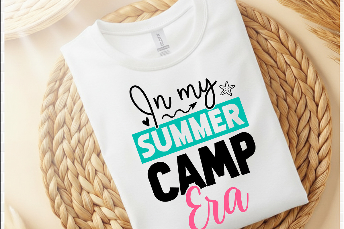 Summer T Shirt Designs - SVG Bundle, a Texture Graphic by crative8112 (Photo 4 of 9)