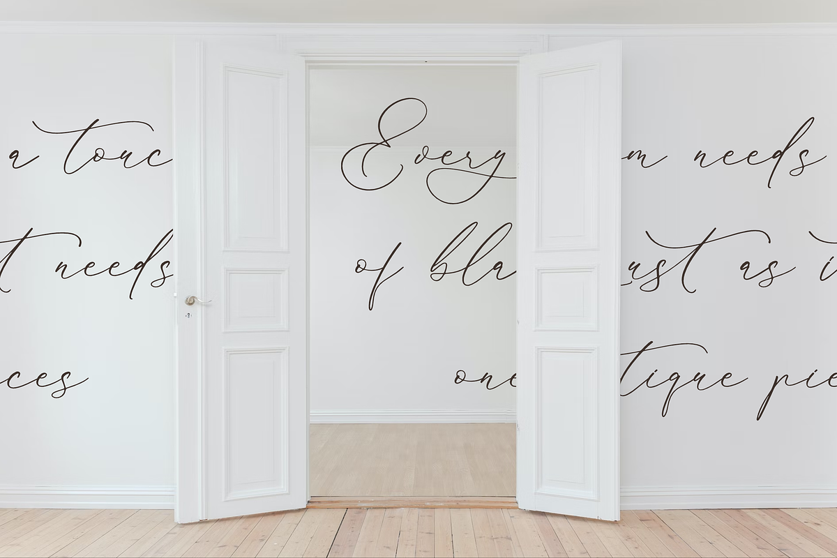 Glofester Menditas Luxury Font, a Script Font by Storytype Studio (Photo 2 of 15)
