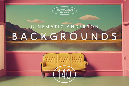 140 Cinematic Anderson Backgrounds, a Graphic by Nocturnal Wolf
