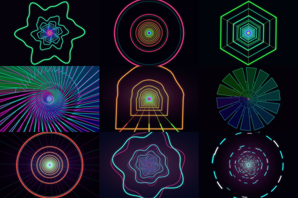 Seamless 60fps Stage Visuals, a Background Graphic by cheapmotiongraphics (Photo 4 of 6)