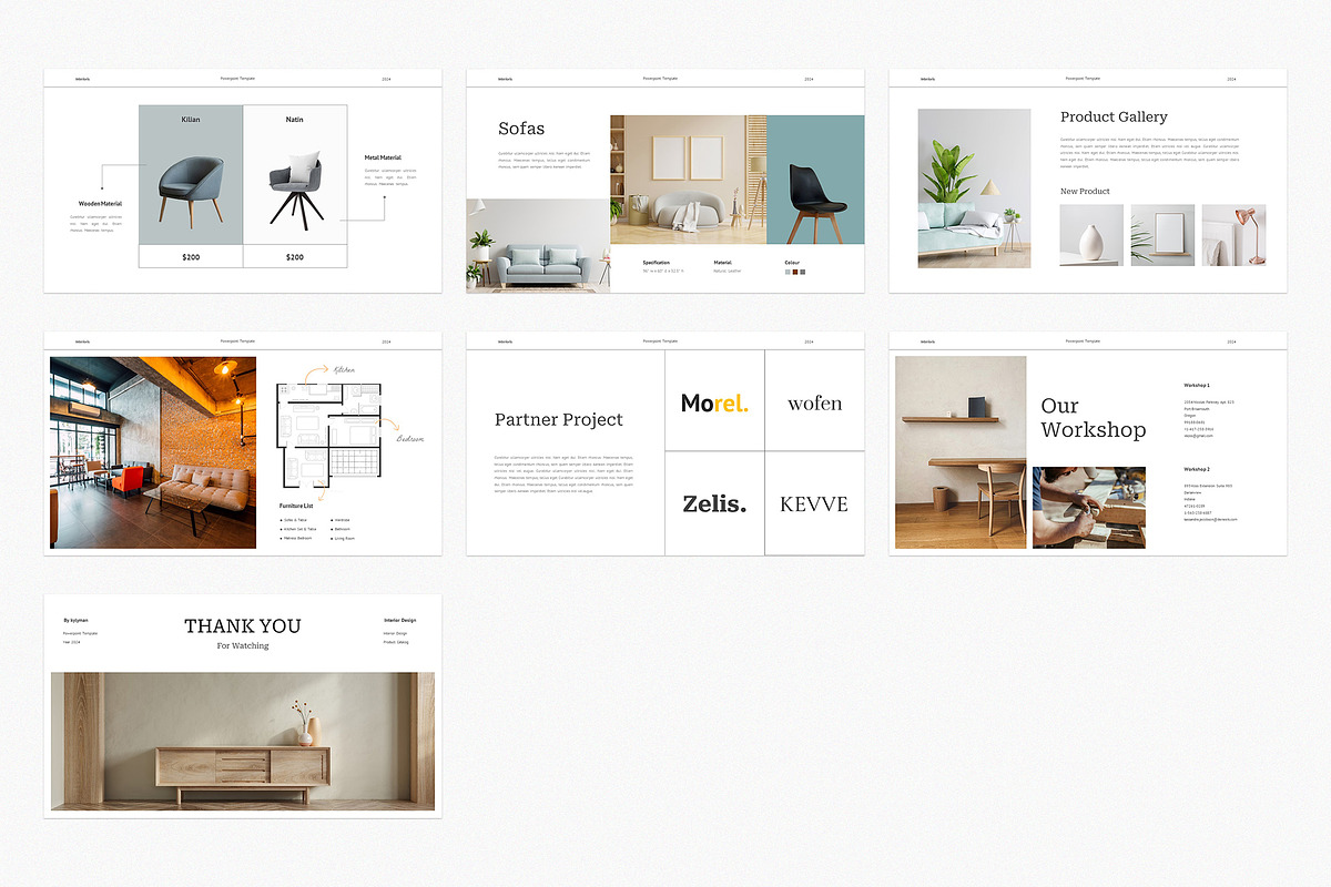 Interiori Powerpoint Template, a Presentation Template by kylyman (Photo 4 of 4)