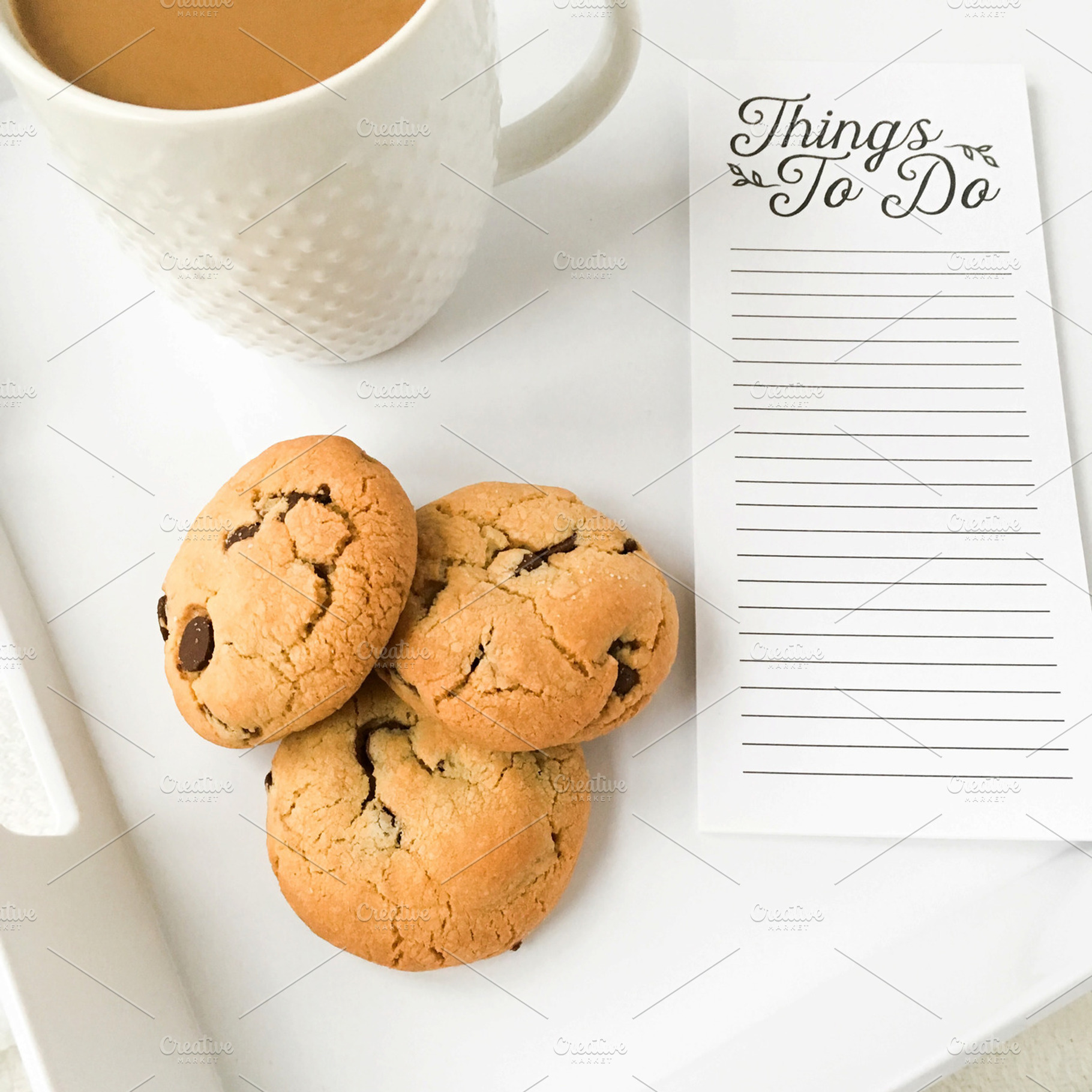 To Do List Stock Photo | Food Stock, a Photo by Hudson Lark Studio