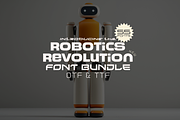 Robotics Font Bundle - 55 Fonts!, a Sans Serif Font by HipFonts (Thumbnail 1 of 15)