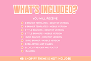 Cute Shop Banner Templates, a Shopify Template by SunshineStudioBoutique (Thumbnail 2 of 7)