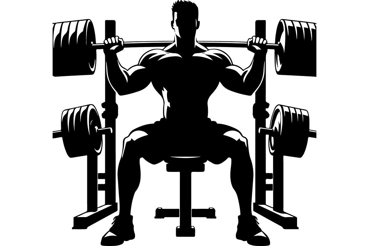 Bodybuilder Silhouette Bundle, an Object Graphic by Creativeshirt (Photo 2 of 13)