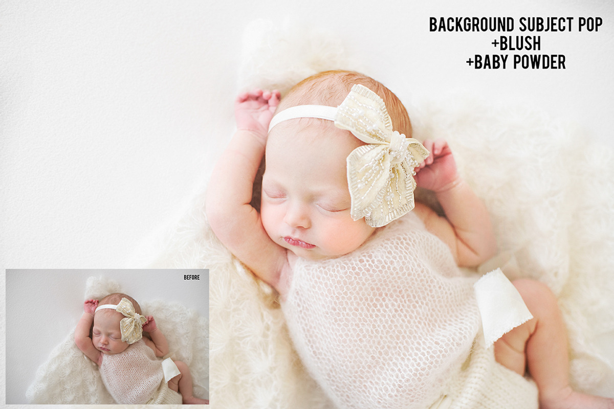Newborn Tool Set-Photoshop + PSE, an Action Add-On by ElyanaIvette (Photo 3 of 11)
