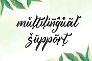 Alesandra a Modern Calligraphy, a Script Font by Fatmawati (Thumbnail 11 of 12)