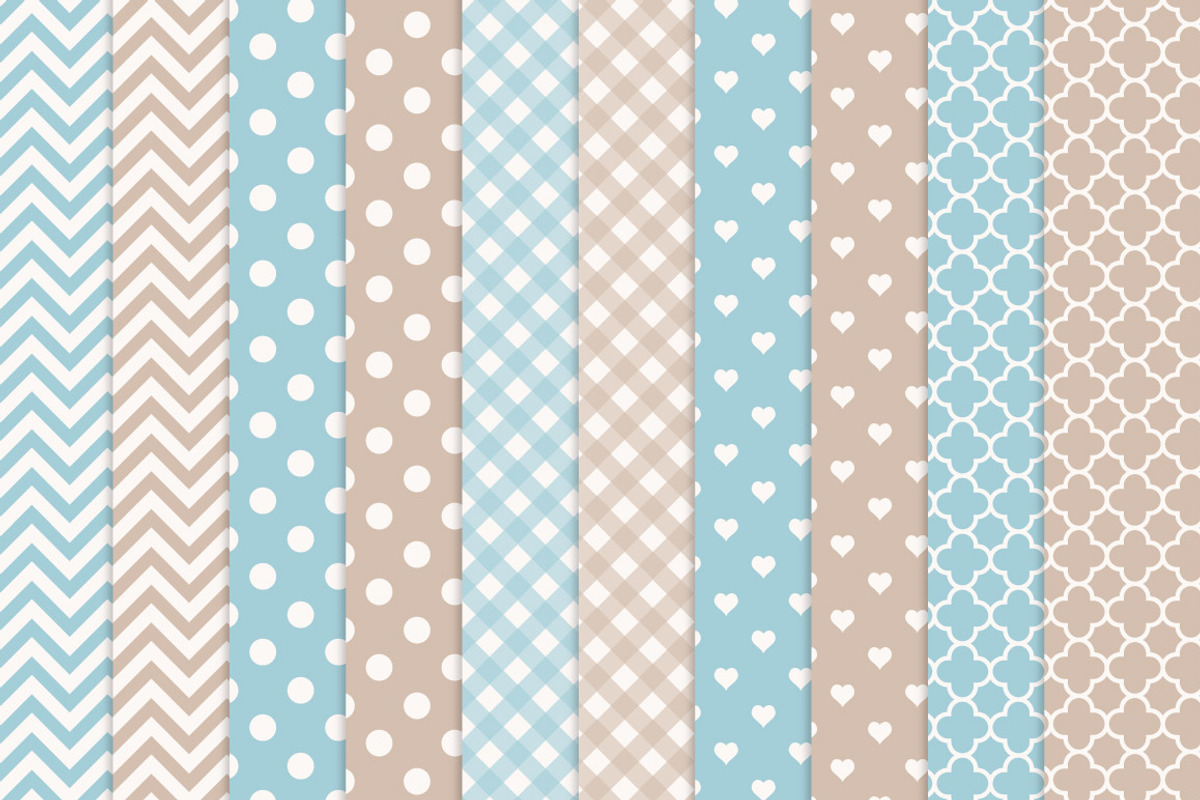 Baby Blue Elephant Vectors, an Illustration by Amanda Ilkov (Photo 3 of 3)