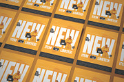 Bold Yellow Fashion - Flyer, a Flyer Template by AQR Studio (Thumbnail 2 of 2)