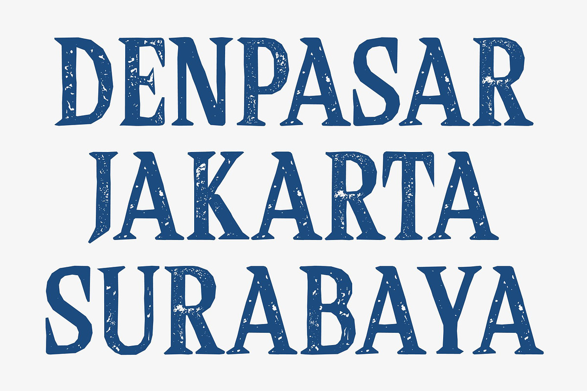 CS Percy Stamp, a Serif Font by Craft Supply Co. (Photo 4 of 8)