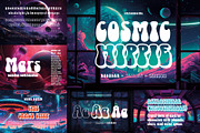 Psychedelic Font Bundle (25 Fonts!), a Sans Serif Font by HipFonts (Thumbnail 4 of 11)