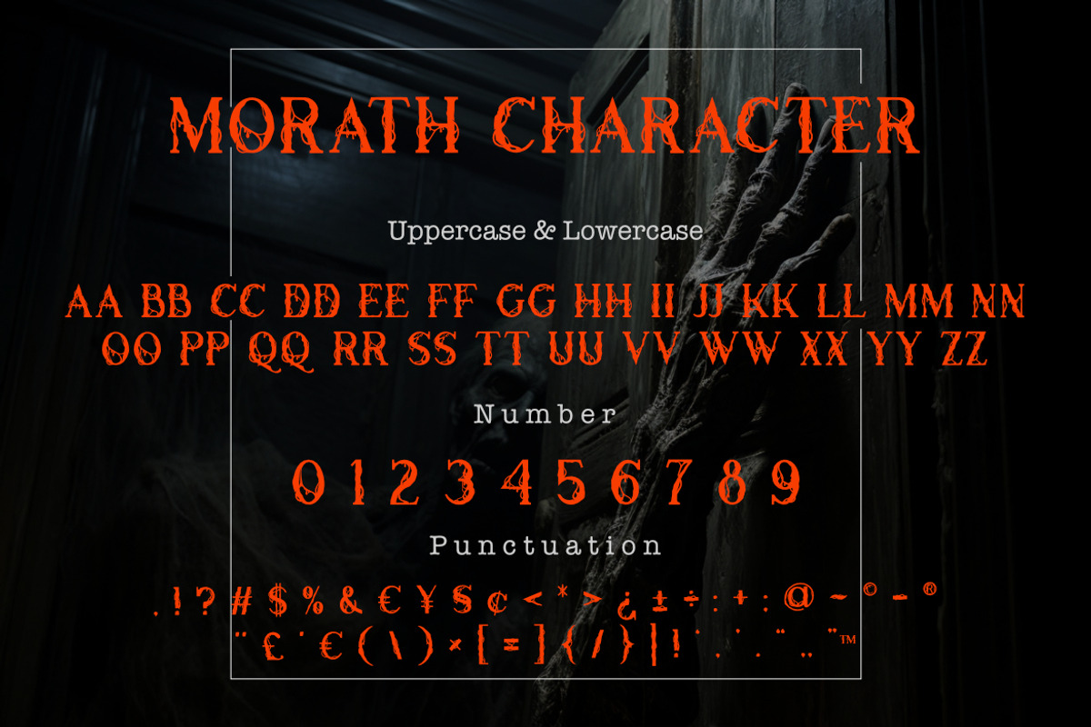 Morath a Malevolent Serif Font, a Serif Font by Bayuktx (Photo 6 of 8)