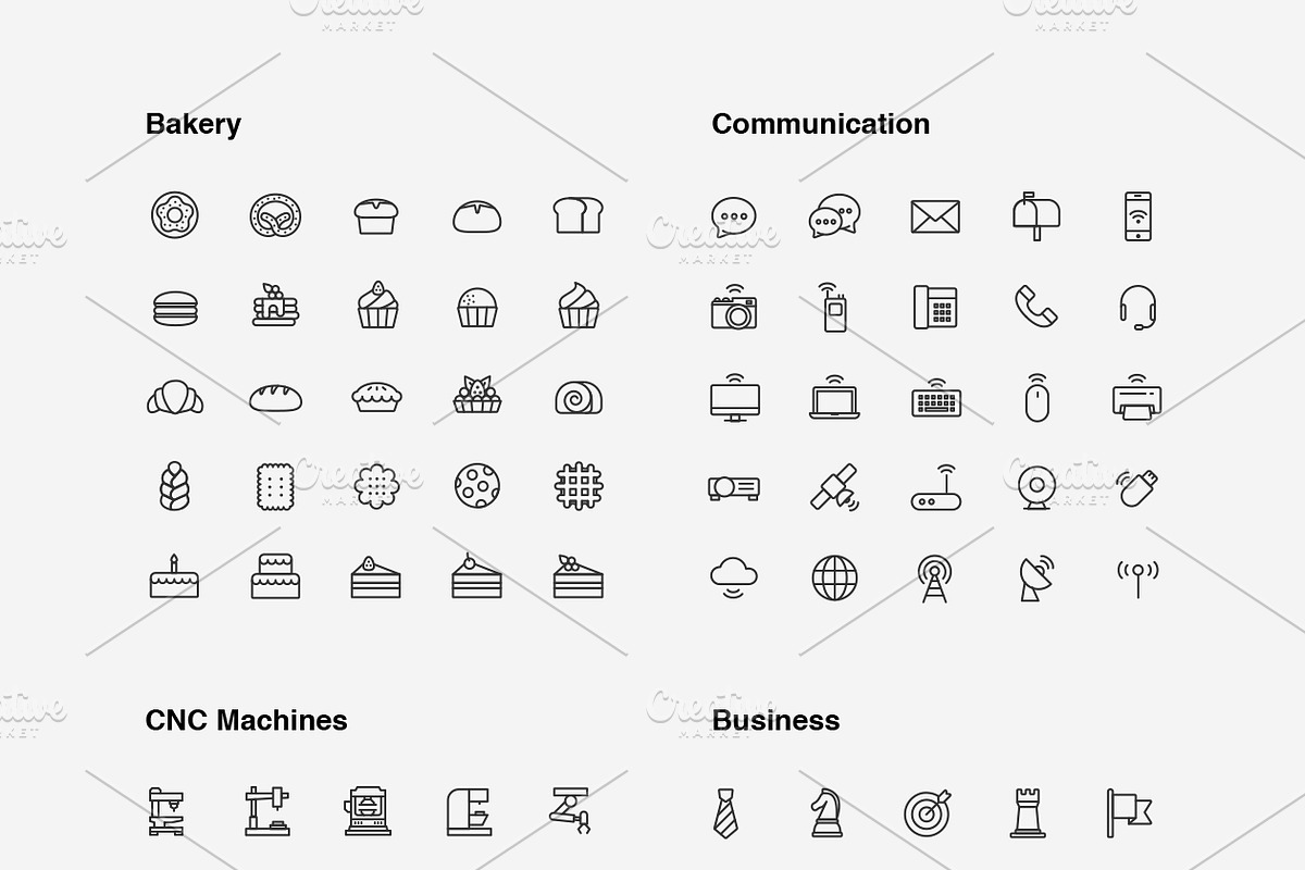 Ultimate Line Icons Pack, an Outline Icon by Graphic Pear (Photo 20 of 22)