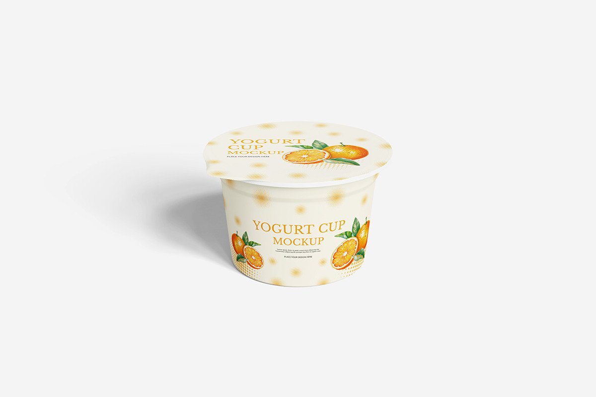 Yogurt Cup Mockup, a Product Mockup by Indah (Photo 3 of 6)