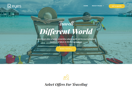 Multipurpose Landing Page Template, a Bootstrap Template by HasThemes