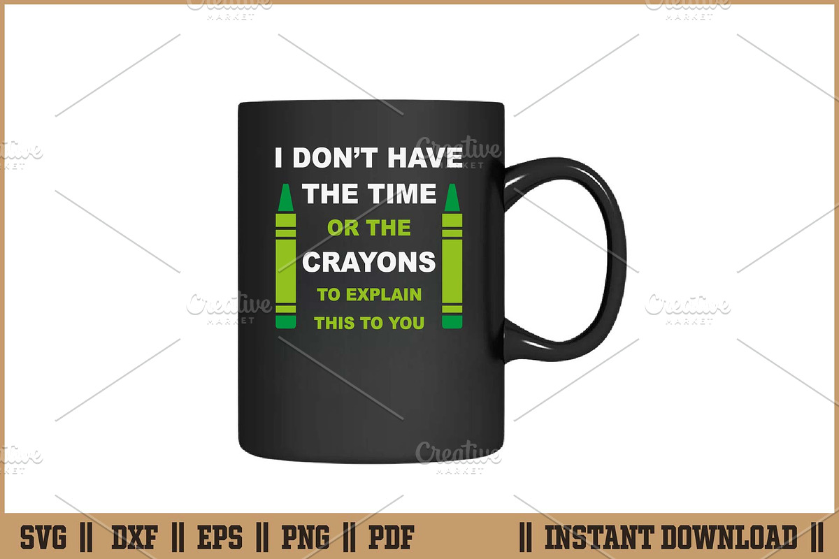 I Don't Have The Time Or The Crayons, a Work Illustration by Handy Arts Studio (Photo 3 of 3)