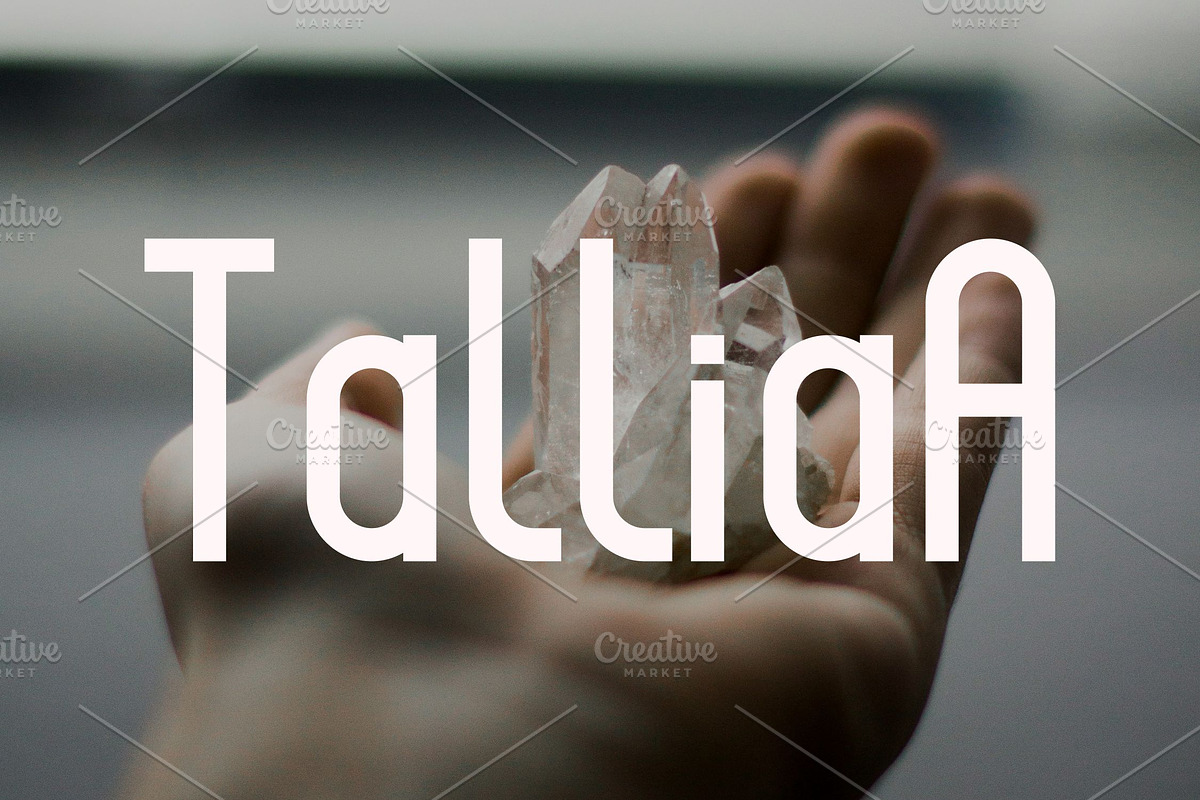 Talliaa, a Font by riotama85 (Photo 1 of 6)