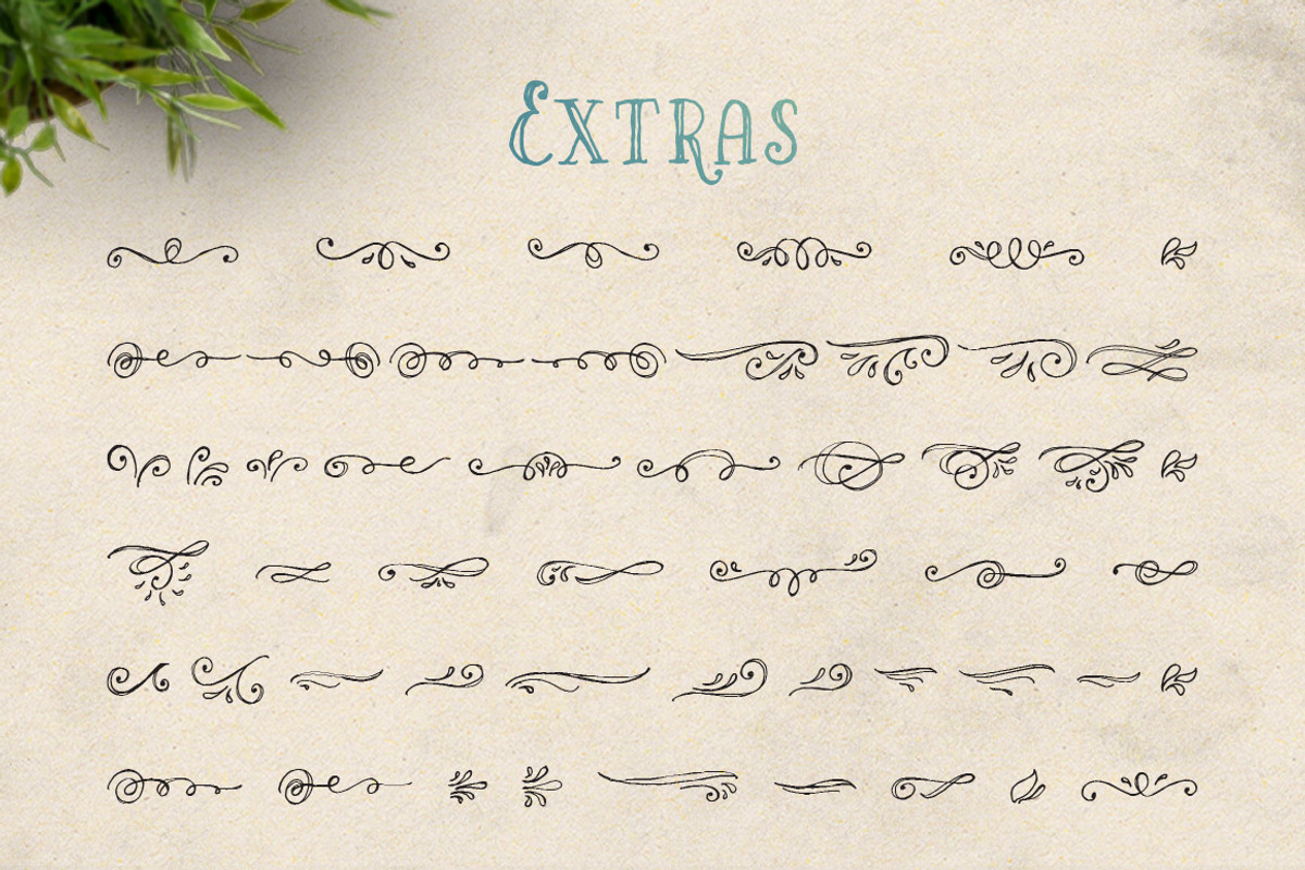 Fetani - Handwritten Font & Extras, a Serif Font by Refolve Design (Photo 9 of 9)
