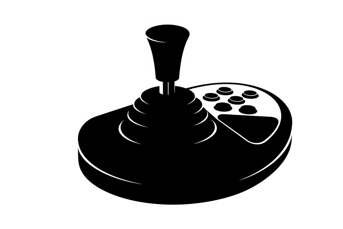 50 Retro Gaming Joystick Vector Bund, an Illustration by Creativeshirt (Photo 19 of 51)