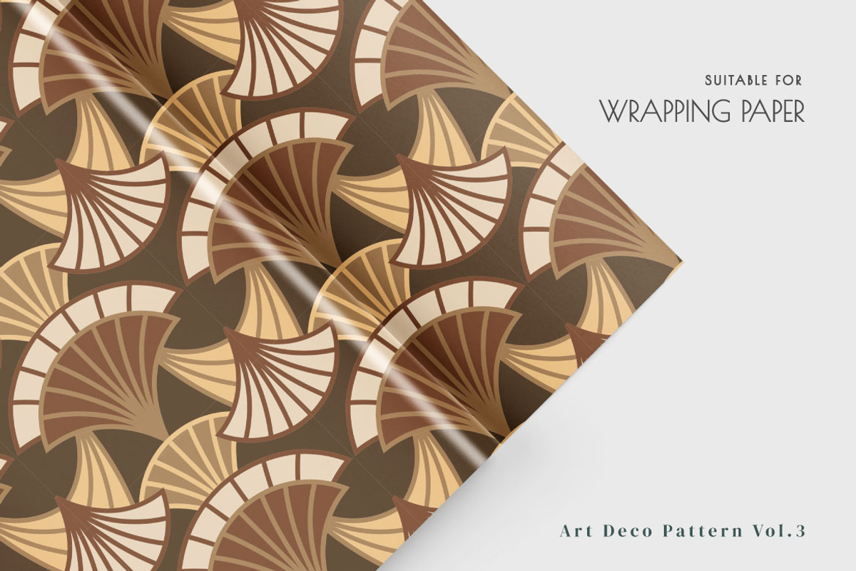 Art Deco Pattern, a Pattern Graphic by Bewalrus Studio (Photo 8 of 9)