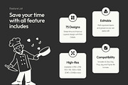 Cooking and Baking Doodle Icons, an Outline Icon by Vectors Market (Thumbnail 2 of 8)