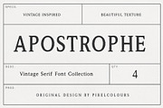 Vintage Serif Font Apostrophe, a Serif Font by pixelcolours (Thumbnail 14 of 15)