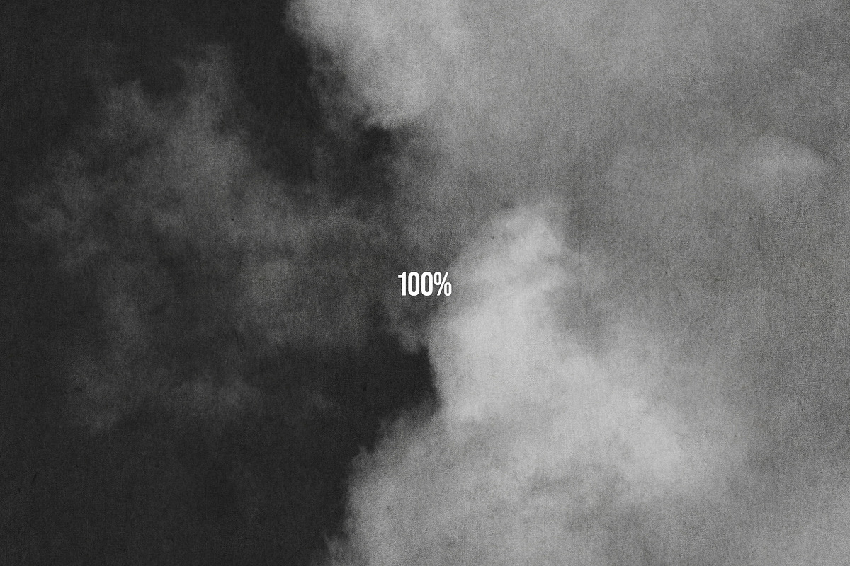 Grunge SKY Backgrounds B/W - BIBIART preview 2