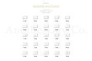 Wedding Invitation Styled Stock, a Print Template by Anotherday Co. (Thumbnail 6 of 6)