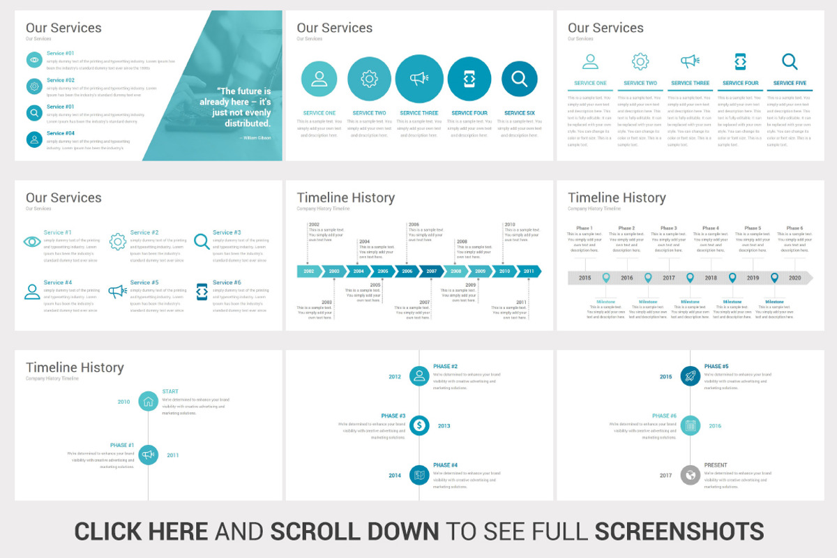 Business Plan PowerPoint Template, a Presentation Template by SlideSalad (Photo 11 of 50)
