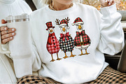 Funny Christmas Goose Png Christmas, an Illustration by Sublimation Artist (Thumbnail 2 of 9)