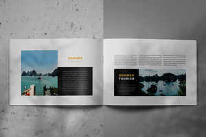 TOURISM-Brochure Lookbook Template