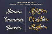 Morchain Script, a Script Font by Letterhend Studio (Thumbnail 3 of 9)