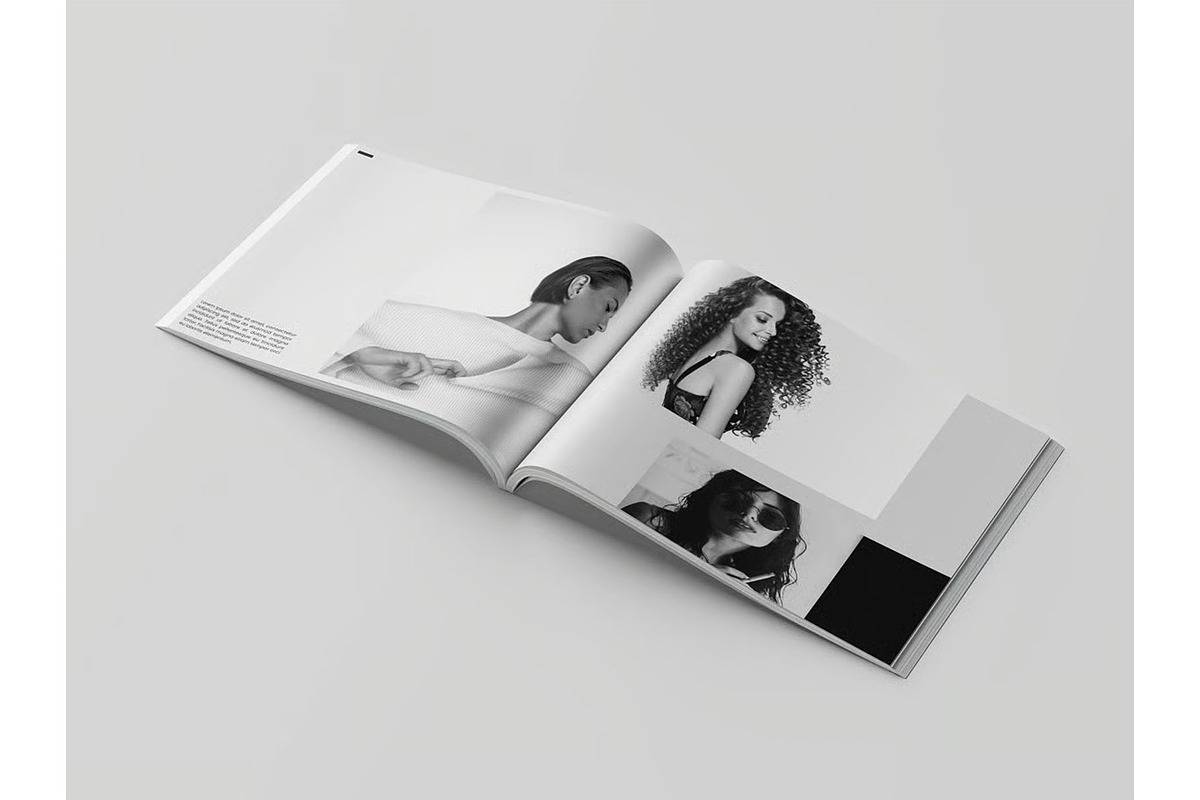 Landscape us Letter Magazine Mockup, an Advertising Mockup by zippypixelstudio (Photo 3 of 5)
