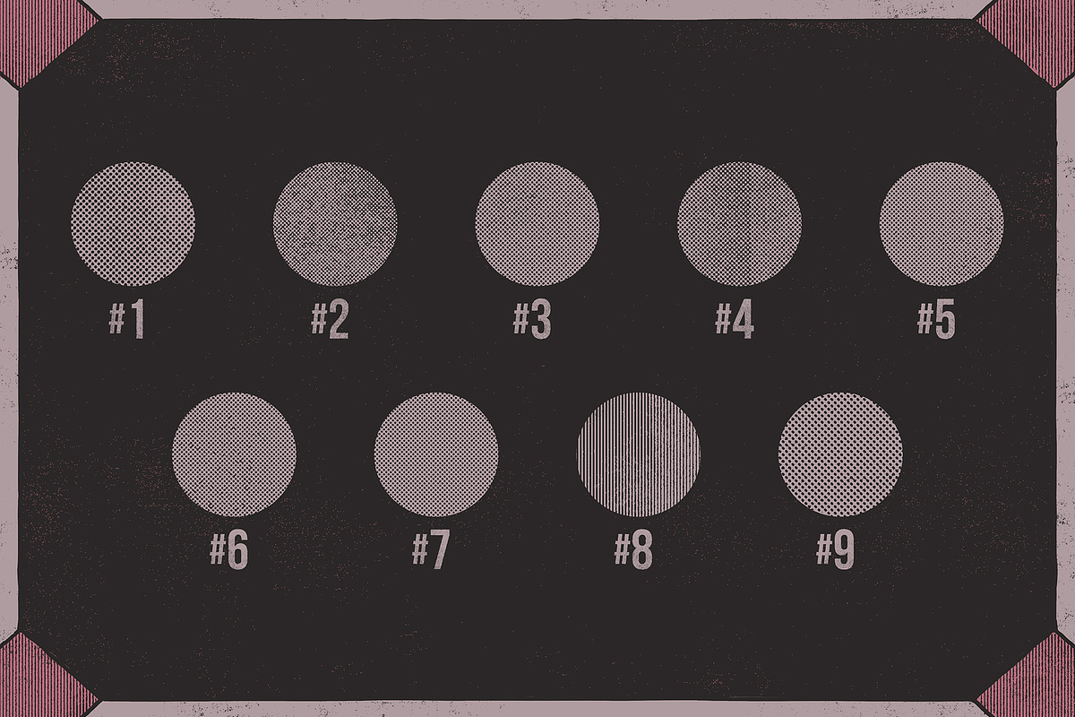 Nothing but Halftones for Procreate preview 2