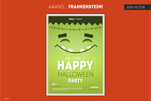 SUPER SET OF HALLOWEEN POSTERS