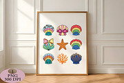 Floral Coquette Seashell PNG, an Illustration by Daily.Designs (Thumbnail 3 of 5)